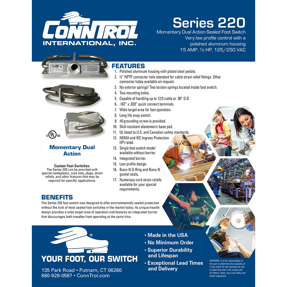 Conntrol Series 220
